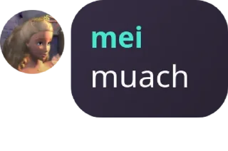 😚 emoji mei Telegram sticker 10 of 31