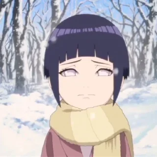 Sticker from Hinata Hyuga || Yuanita mon