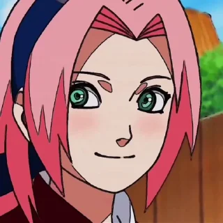 😸 emoji Sakura haruno|| Yuanita mon Telegram sticker 15 of 34