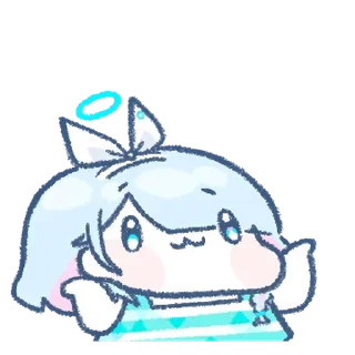 💬 emoji 블루 아카이브 0.5주년 페스티벌 By @KakaoEmoticon Telegram sticker 9 of 16