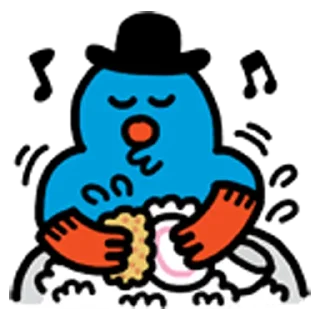 🧽 emoji 블루 & 옐로 Telegram sticker 6 of 40