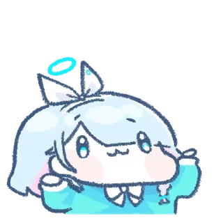 💬 emoji 내 맘속에 담고 싶은 블루 아카이브 By @KakaoEmoticon Telegram sticker 9 of 16