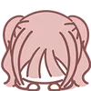 🩰 emoji ₍ Ᏽirᥣy girᥣ4 sᴛiᥴκᥱr ₎ ˚₊· ♡ @mewsticks Telegram sticker 21 of 40