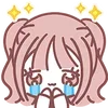 🩰 emoji ₍ Ᏽirᥣy girᥣ4 sᴛiᥴκᥱr ₎ ˚₊· ♡ @mewsticks Telegram sticker 11 of 40
