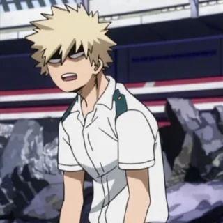 Sticker from Bakugo Katsuki @yaegerist3D