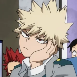 💣 emoji Bakugo Katsuki @yaegerist3D Telegram sticker 19 of 51