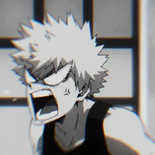 💣 emoji bakugo katsuki Telegram sticker 19 of 35