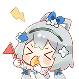 😗 emoji 洛天依十周年 Telegram sticker 21 of 25