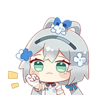 🤙 emoji 洛天依十周年 Telegram sticker 12 of 25