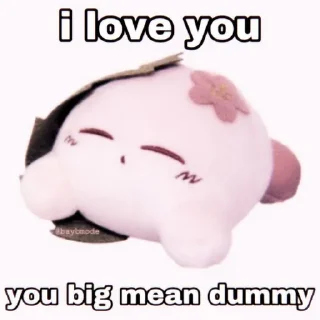 Sticker from cute messages by @stickernct