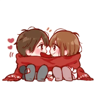 👩‍❤️‍💋‍👨 emoji ໒ ❀ ˚₊   @miaaws! Telegram sticker 23 of 51