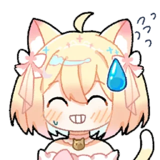 😓 emoji 月明幻空 By.匣子 @limeSticker Telegram sticker 14 of 16