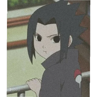 Sticker from Sasuke