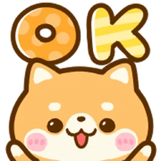 ⭐ emoji 豆柴日和♡動個不停_kal Telegram sticker 2 of 40