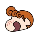 😍 emoji 蠟筆小新 表情貼 Telegram sticker 15 of 40