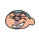 😜 emoji 蠟筆小新 表情貼 Telegram sticker 24 of 40