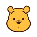 🔹 emoji 小熊維尼 表情貼 Telegram sticker 7 of 40