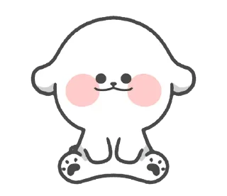 🥡 emoji ❲ ⎙ @crmll06 ❳ A-chon better than bichon 8 Telegram sticker 4 of 24