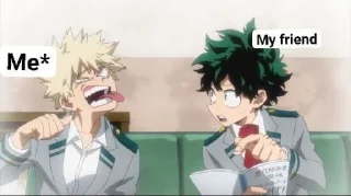 😜 emoji Young Bakugo Telegram sticker 5 of 13