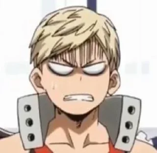 😬 emoji Bakugo @uchiha_lord Telegram sticker 24 of 38