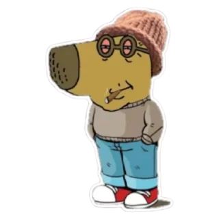 🧸 emoji Chill guy Telegram sticker 15 of 23