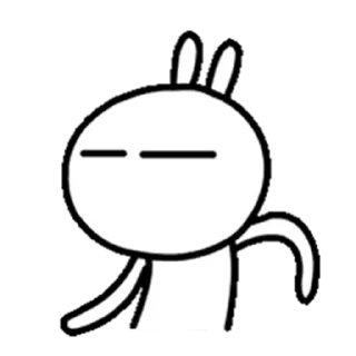 Sticker from tuzki