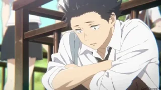 😓 emoji Silent voice @anime_stickers_channel Telegram sticker 19 of 65