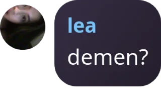 💋 emoji punya lea Telegram sticker 1 of 19