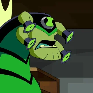 😩 emoji Ben 10 Omniverse @bestStickers69 — @stckrRobot Telegram sticker 13 of 120