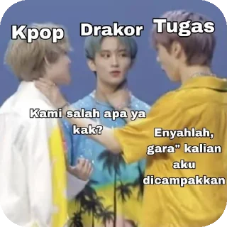 Sticker from punya gw anj