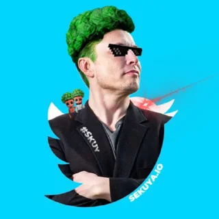 😎 emoji Broccoli 🥦 SKUY Telegram sticker 2 of 6