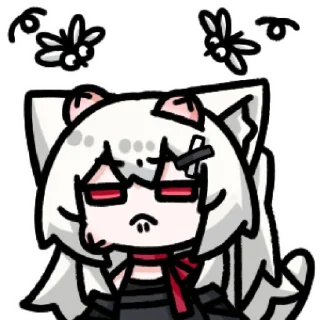 🫠 emoji 阿龙来咯 @zhaxia_cn Telegram sticker 7 of 80