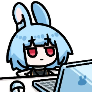🤨 emoji B站 闪兔兔 @zhaxia_cn Telegram sticker 12 of 15