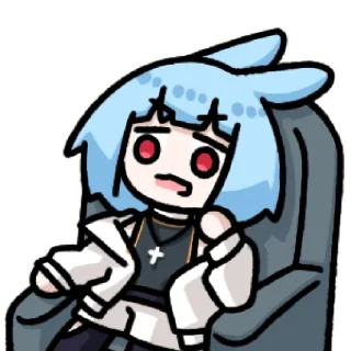 😲 emoji B站 闪兔兔 @zhaxia_cn Telegram sticker 6 of 15