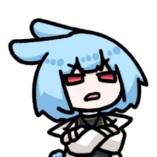 😠 emoji B站 闪兔兔 @zhaxia_cn Telegram sticker 11 of 15