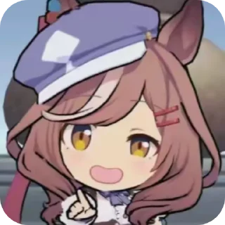 👆 emoji 曼波曼波 Telegram sticker 7 of 7