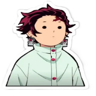 😐 emoji Demon slayer Telegram sticker 18 of 27