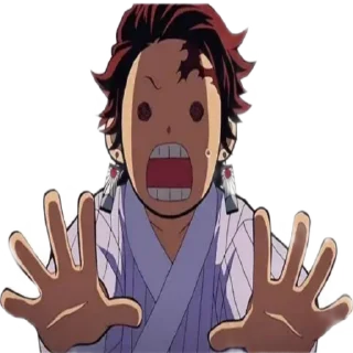 🛑 emoji Demon slayer Telegram sticker 14 of 27
