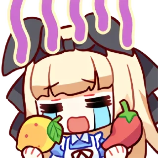 😭 emoji 物述有栖 Telegram sticker 13 of 20