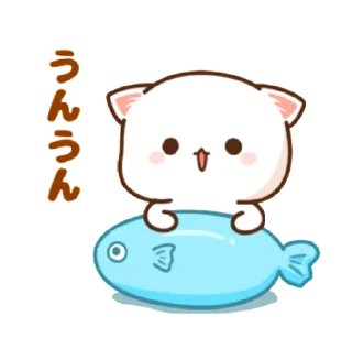Sticker from Mochi Mochi Peach Cat