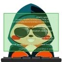 🕶 emoji KuCoin x KuFox Telegram sticker 13 of 15