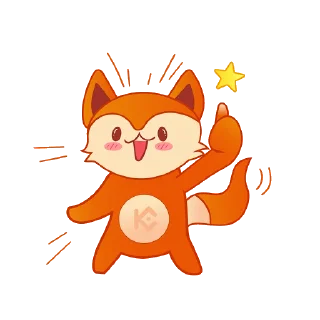 👍 emoji New KuCoin KuFox Telegram sticker 10 of 12