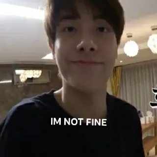 🙃 emoji Enhypen Jake Memes Telegram sticker 6 of 72