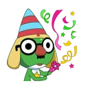 🎉 emoji Keroro Cartoon capture Telegram sticker 21 of 42