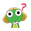 ❓ emoji Keroro Cartoon capture Telegram sticker 12 of 42