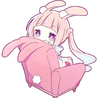 🤍 emoji rei Telegram sticker 17 of 114