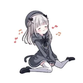 🤍 emoji rei Telegram sticker 6 of 114