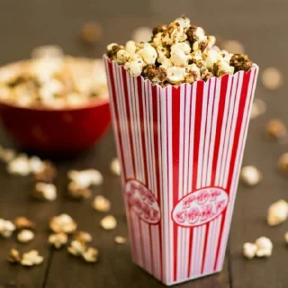 🍿 emoji Popcorn @stiker_makanan Telegram sticker 8 of 15