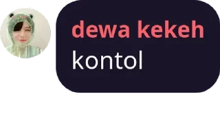 😒 emoji dewa kekeh Telegram sticker 12 of 26