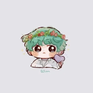🐯 emoji ☆ taehyung — @jeonvo.cøm Telegram sticker 5 of 20